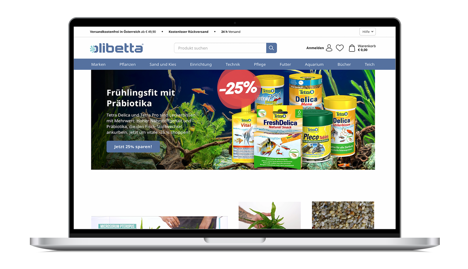 olibetta Für gesunde Tiere und glückliche Aquarianerinnen