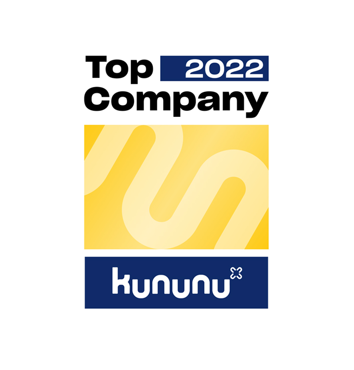 Auszeichnung Top Company 2022 kununu